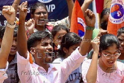 Protest following deadly attack on tourists in Indian-administered Kashmir