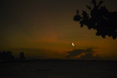 Por do Sol na Beira Mar