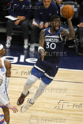 NBA: Playoffs-Oklahoma City Thunder at Minnesota Timberwolves