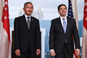 U.S. Secretary of State Rubio meets with Singapore's Foreign Minister Balakrishnan, in Washington