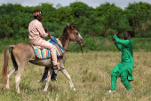 Muslims celebrate the first day of Eid al-Adha in Lagos