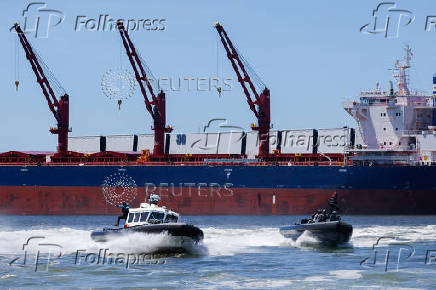 Taiwan?s coast guard conducts its annual drill in southern Taiwan