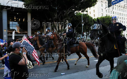 Protests against federal immigration sweeps continue, in Los Angeles