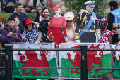 Trooping the Colour parade to honour Britain's King Charles on his official birthday in London