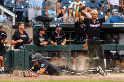 NCAA Baseball: College World Series-Louisville v Oregon State