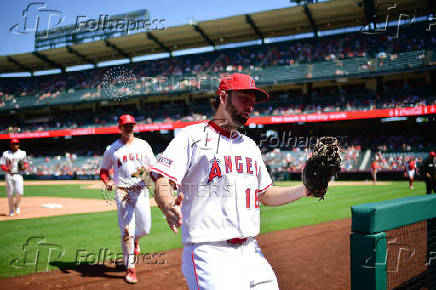 MLB: Houston Astros at Los Angeles Angels