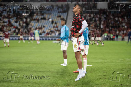 Partida entre Flamengo x Atlético MG, válida pela partida de ida das oitavas de final da Copa do Brasil no Maracanã.