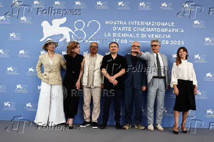 The 82nd Venice Film Festival - Jury photocall