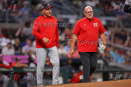 MLB: Washington Nationals at Atlanta Braves