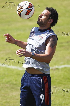 O jogador Fred, do Fluminense