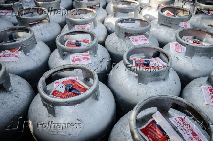Botijões de gás de cozinha - GLP (Gás Liquefeito de Petróleo)