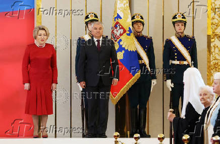 Folhapress - Fotos - Inauguration of Russian President Vladimir Putin ...