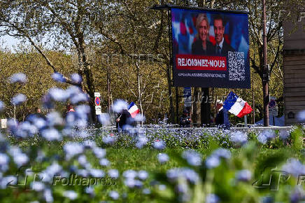 Rally in support of French far-right leader Marine Le Pen in Paris