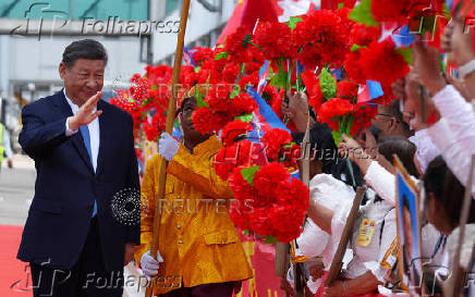Chinese President Xi Jinping visits Cambodia