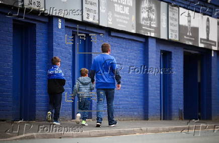 English Premier League - Everton vs Manchester City