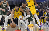 NBA: Playoffs-Indiana Pacers at Milwaukee Bucks