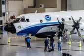 NOAA Hurricane Hunter aircraft