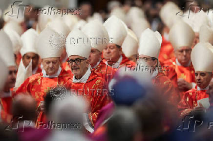 Conclave to elect the new pope, at the Vatican