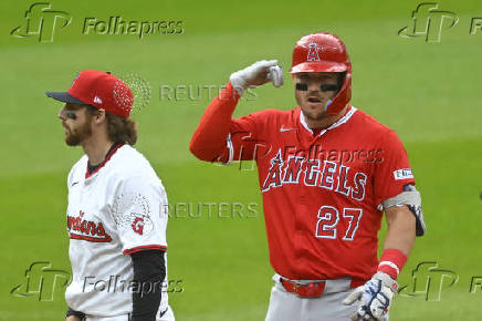 MLB: Los Angeles Angels at Cleveland Guardians