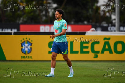 Treino Seleção Brasileira de futebol