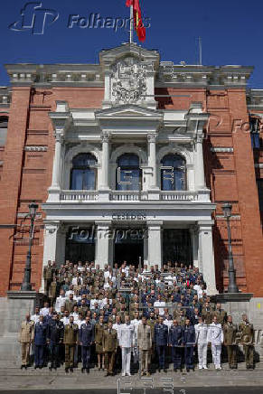 Felipe VI preside acto de clausura del XXVI Curso de Estado Mayor de las Fuerzas Armadas