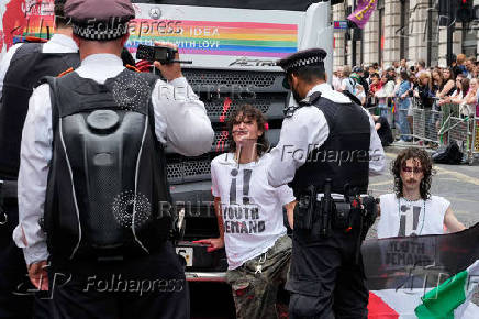 London celebrates the annual Pride Parade