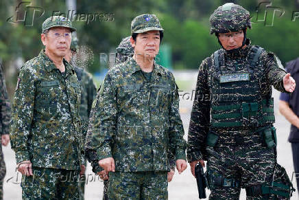 Annual Han Kuang military exercise, in Kaohsiung