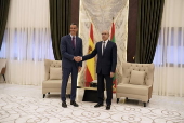 Spanish Prime Minister Pedro Sanchez visits Mauritania
