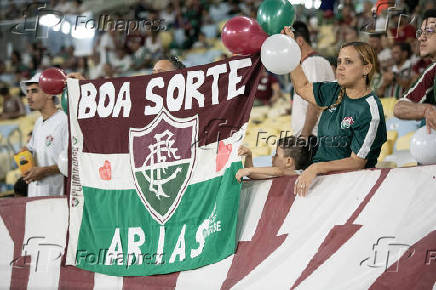 Partida entre Fluminense x Cruzeiro no Maracanã.