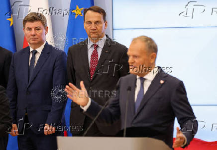 Polish PM Tusk announces government reshuffle in Warsaw