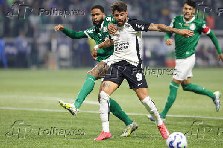 Partida entre Palmeiras x Corinthians.