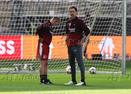 Europa League - Eintracht Frankfurt Training