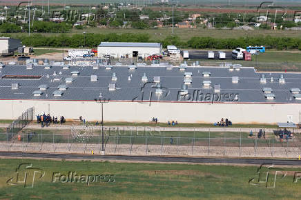 Bluebonnet Detention Facility housing Venezuelans at the center of Supreme Court ruling