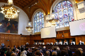 ICJ holds hearing in the ongoing case regarding Israel's occupation of Palestinian territories, in The Hague