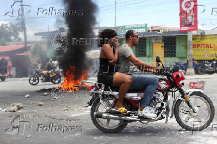 Protest against gang-related violence in Port-au-Prince
