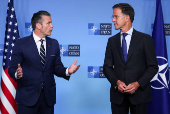 NATO defence ministers meeting in Brussels