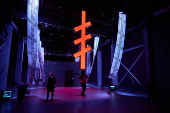 Nadya Tolokonnikova's exhibit 'Police State' in Los Angeles
