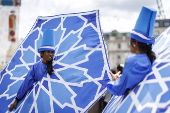 Eid al-Adha celebrations in London's Trafalgar Square