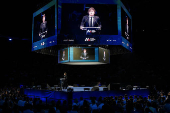 Argentine's President Milei attends the Madrid Economic Forum