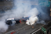 Protest following multiple detentions in downtown Los Angeles