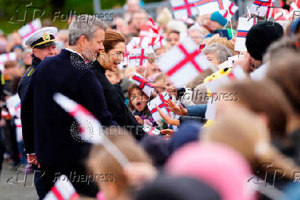 Danish Royal family visits the Faroe Islands