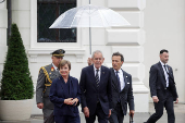 Ukrainian President Volodymyr Zelenskiy visits Vienna