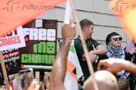 Member of Irish rap group Kneecap in UK court on terrorism charge