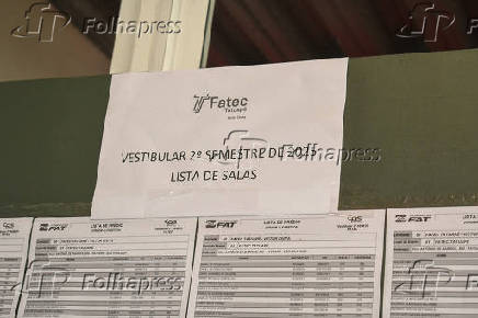 Vestibular Fatec - SP