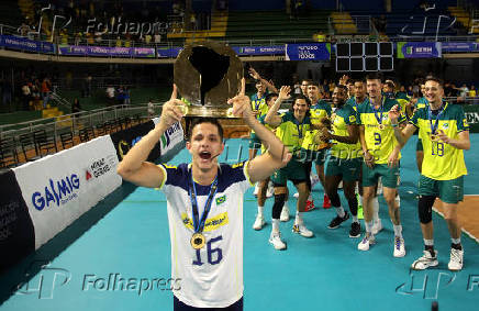 Brasil e Argentina pela Copa América de Vôlei Masculino Novos Talentos