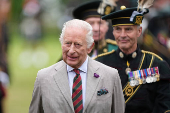 Britain's King visits Scotland for Holyrood Week