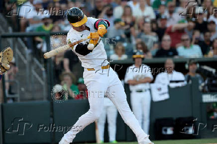 MLB: San Francisco Giants at Athletics