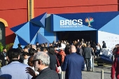 Chegada dos Chefes de Estado na cerimônia de abertura do Fórum Empresarial dos Brics