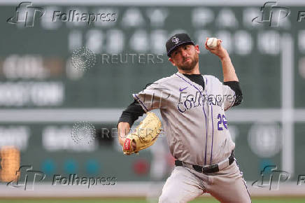 MLB: Colorado Rockies at Boston Red Sox
