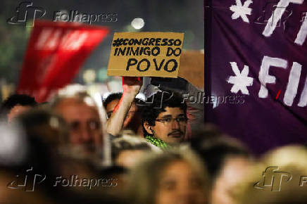 Manifestação pela taxação dos bilionários e pelo fim da escala 6x1 em São Paulo